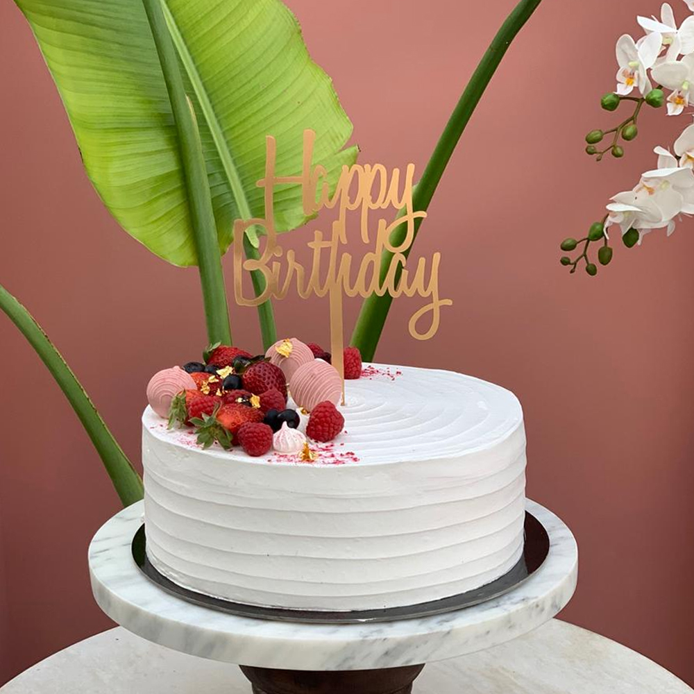 1 Tier Red Velvet Cake